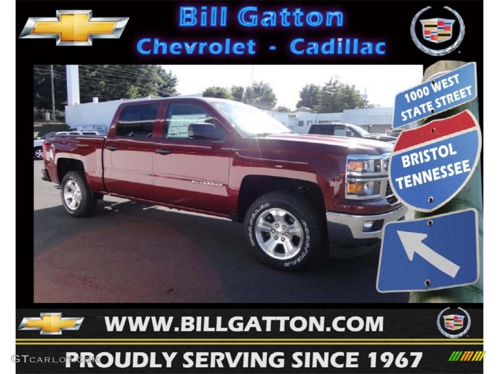 Deep Ruby Metallic Chevrolet Silverado 1500