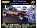 2014 Deep Ruby Metallic Chevrolet Silverado 1500 LT Z71 Crew Cab 4x4  photo #1