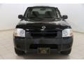 2004 Super Black Nissan Frontier XE V6 Crew Cab 4x4  photo #2