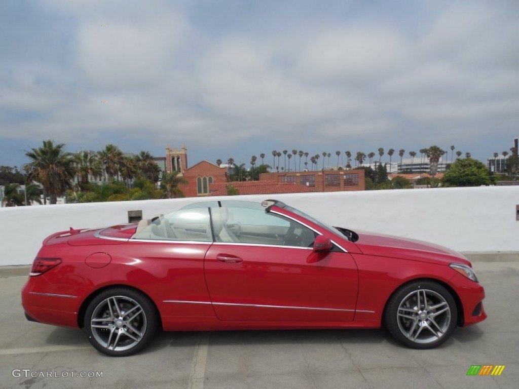 Mars Red 2014 Mercedes-Benz E 350 Cabriolet Exterior Photo #84073880