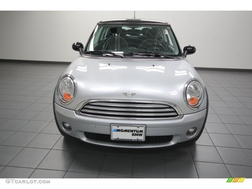 2007 Cooper Hardtop - Pure Silver Metallic / Lounge Carbon Black photo #6
