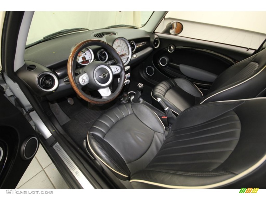 2007 Cooper Hardtop - Pure Silver Metallic / Lounge Carbon Black photo #13