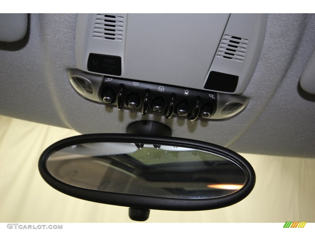 2007 Cooper Hardtop - Pure Silver Metallic / Lounge Carbon Black photo #17