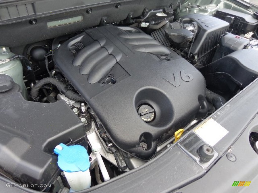2009 Hyundai Veracruz Limited 3.8 Liter DOHC 24-Valve CVVT V6 Engine Photo #84074804