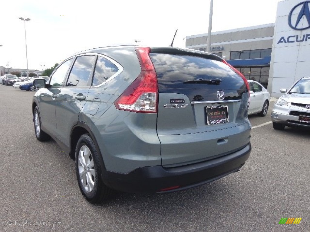 2012 CR-V EX-L - Opal Sage Metallic / Black photo #4