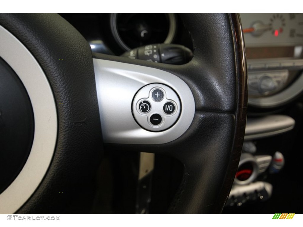 2007 Cooper Hardtop - Pure Silver Metallic / Lounge Carbon Black photo #24