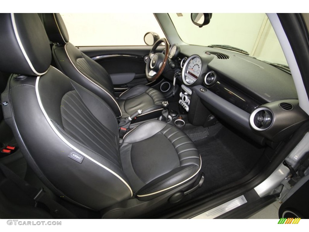 2007 Cooper Hardtop - Pure Silver Metallic / Lounge Carbon Black photo #30