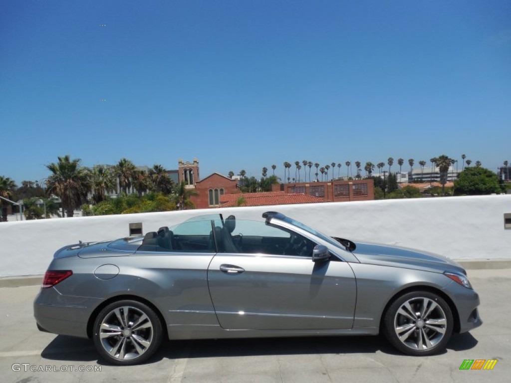 2014 E 350 Cabriolet - Paladium Silver Metallic / Black photo #3