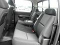 Rear Seat of 2014 Sierra 3500HD SLE Crew Cab 4x4 Dually Chassis