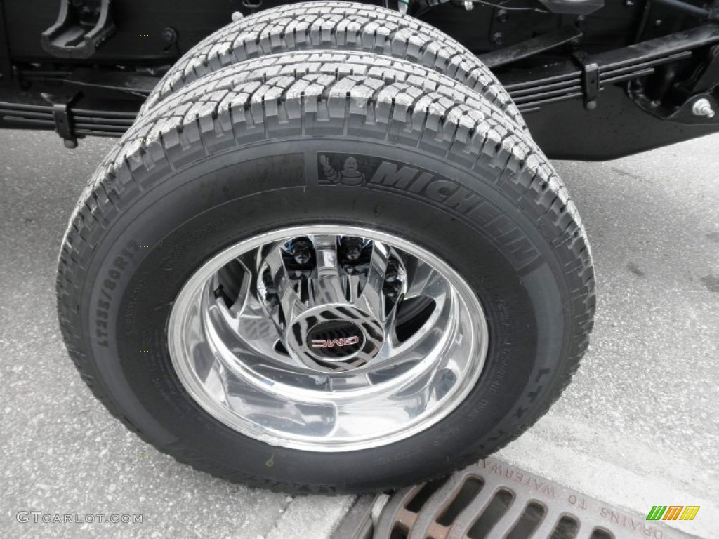 2014 GMC Sierra 3500HD SLE Crew Cab 4x4 Dually Chassis Wheel Photo #84075569