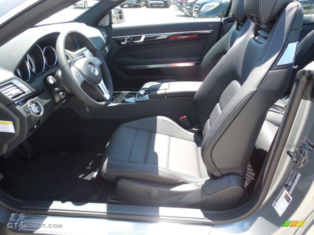 2014 E 350 Cabriolet - Paladium Silver Metallic / Black photo #5
