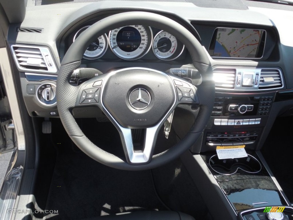 2014 E 350 Cabriolet - Paladium Silver Metallic / Black photo #7