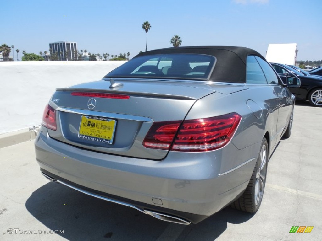 2014 E 350 Cabriolet - Paladium Silver Metallic / Black photo #8