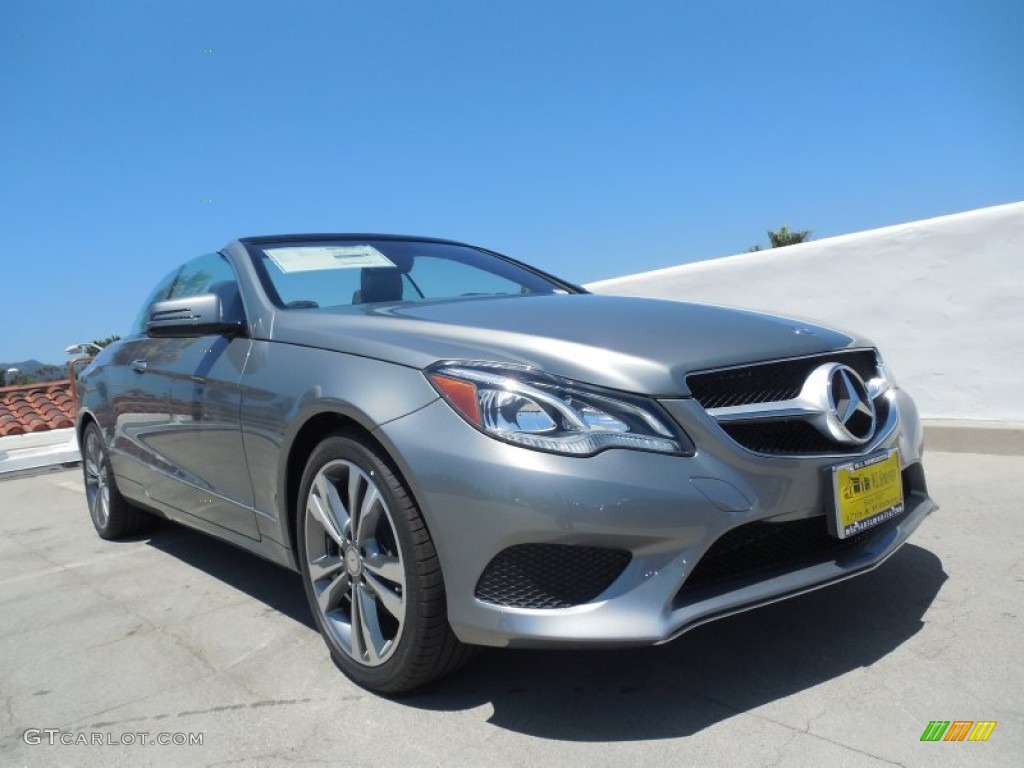 2014 E 350 Cabriolet - Paladium Silver Metallic / Black photo #11
