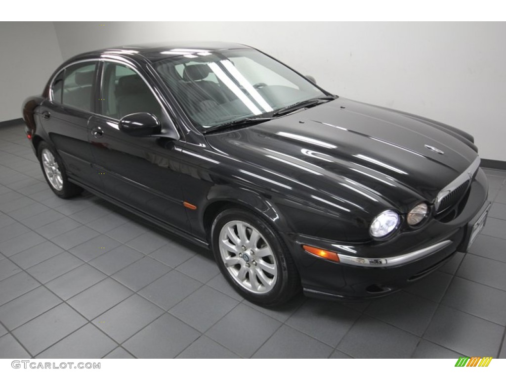 Anthracite Metallic 2002 Jaguar X-Type 2.5 Exterior Photo #84076355