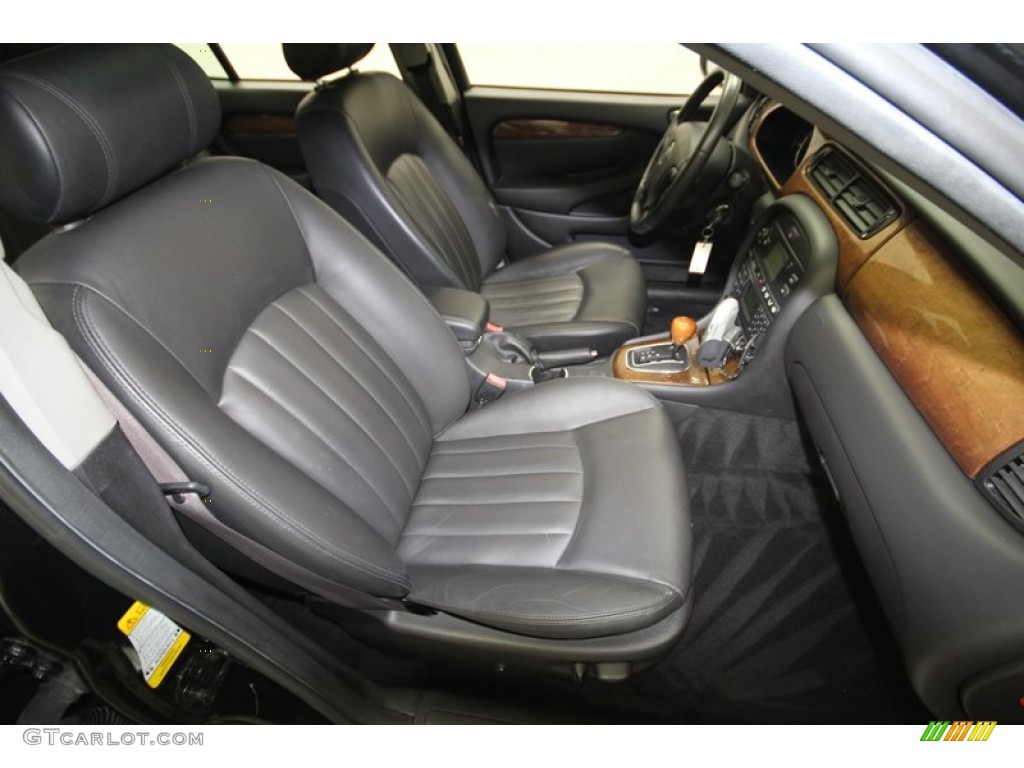 Charcoal Interior 2002 Jaguar X-Type 2.5 Photo #84077063