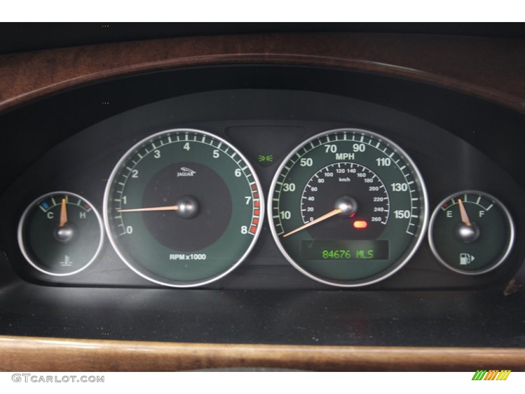 2002 Jaguar X-Type 2.5 Gauges Photo #84077159