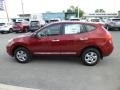 2013 Cayenne Red Nissan Rogue S AWD  photo #4