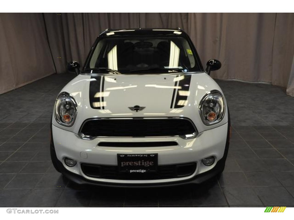 2013 Cooper S Paceman ALL4 AWD - Light White / Carbon Black photo #3