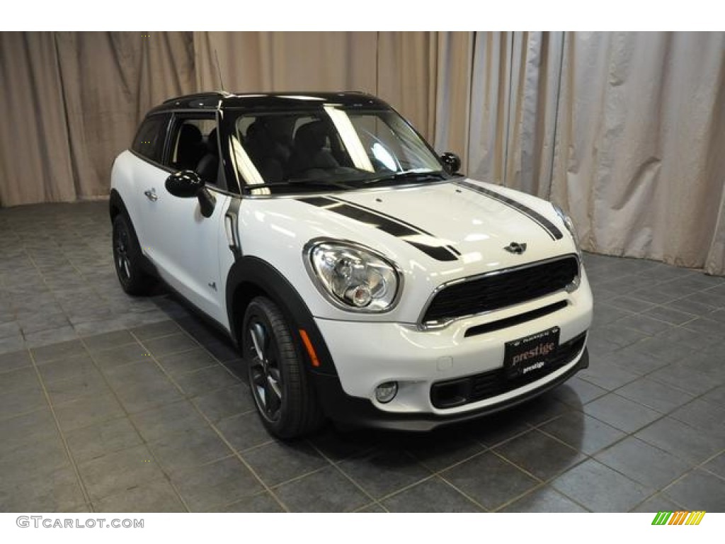 2013 Cooper S Paceman ALL4 AWD - Light White / Carbon Black photo #4
