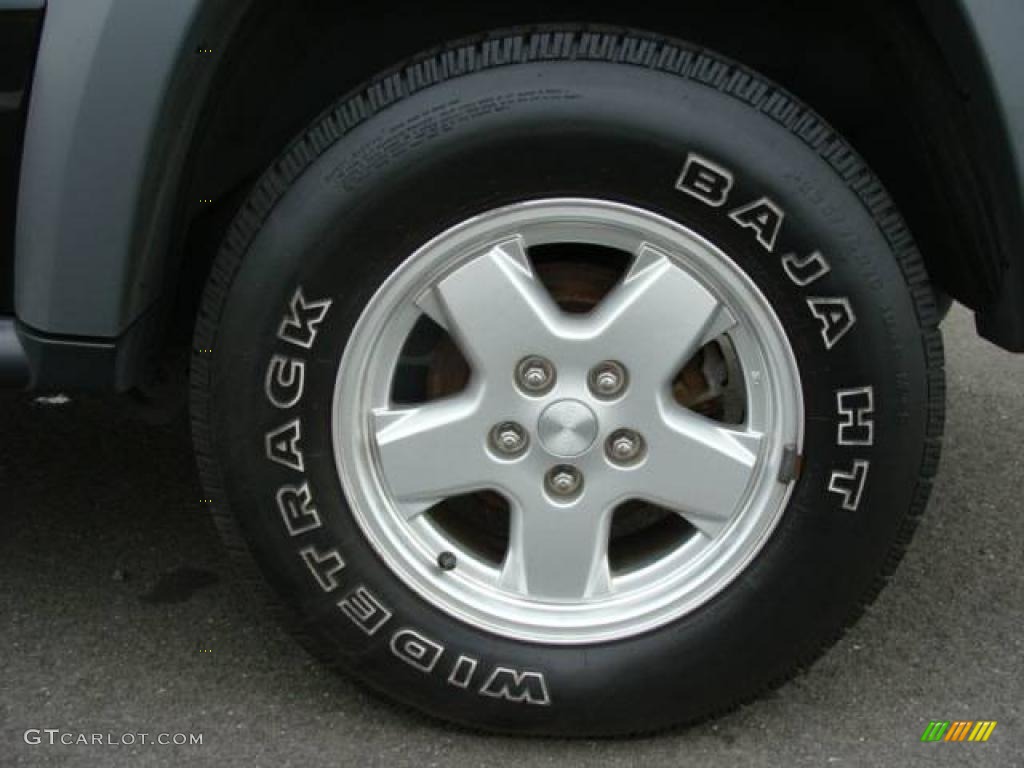 2005 Liberty Sport 4x4 - Black Clearcoat / Medium Slate Gray photo #6