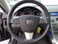 Ebony 2011 Cadillac CTS 4 3.0 AWD Sedan Steering Wheel