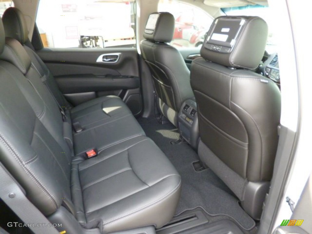 2014 Nissan Pathfinder SL AWD Rear Seat Photo #84078878