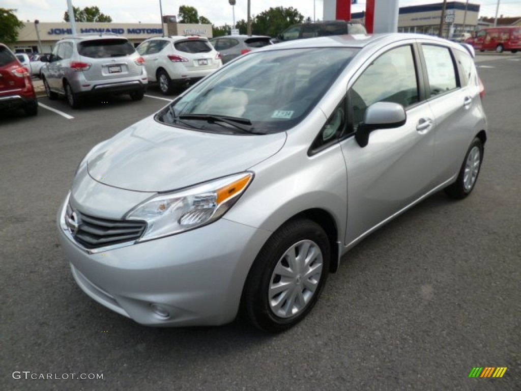 Brilliant Silver 2014 Nissan Versa Note SV Exterior Photo #84079091
