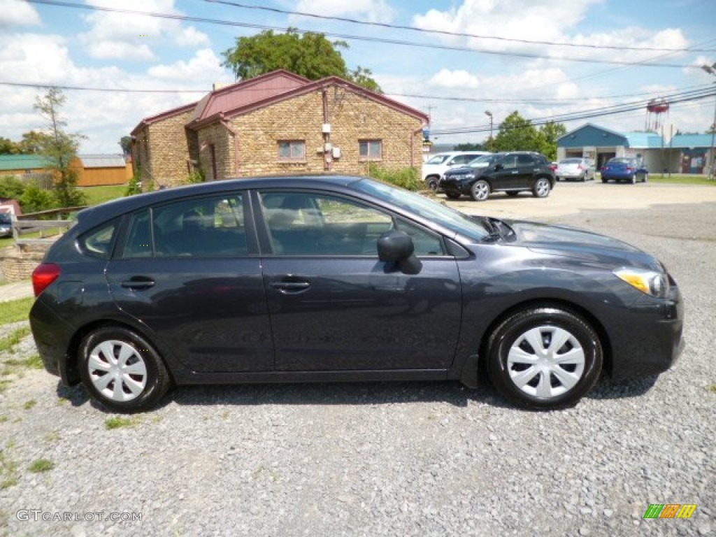 2013 Impreza 2.0i 5 Door - Dark Gray Metallic / Black photo #8