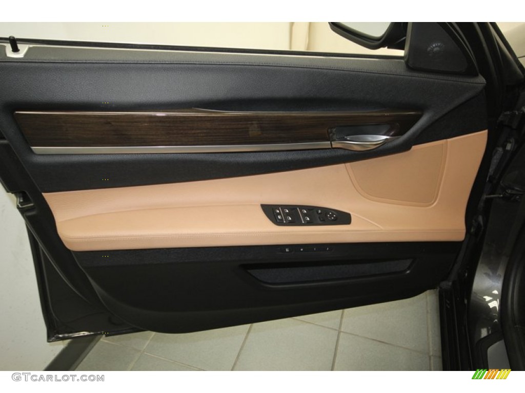 2011 7 Series 740Li Sedan - Dark Graphite Metallic / Light Saddle photo #15