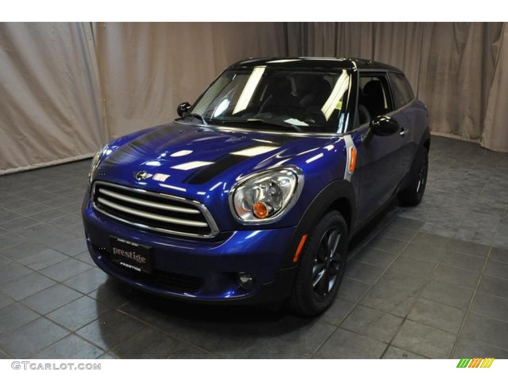 2013 Cooper Paceman - Starlight Blue Metallic / Carbon Black photo #1