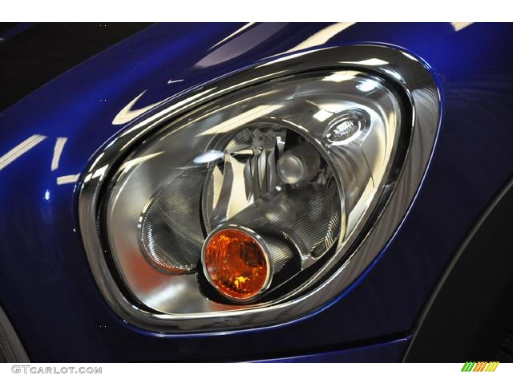 2013 Cooper Paceman - Starlight Blue Metallic / Carbon Black photo #2