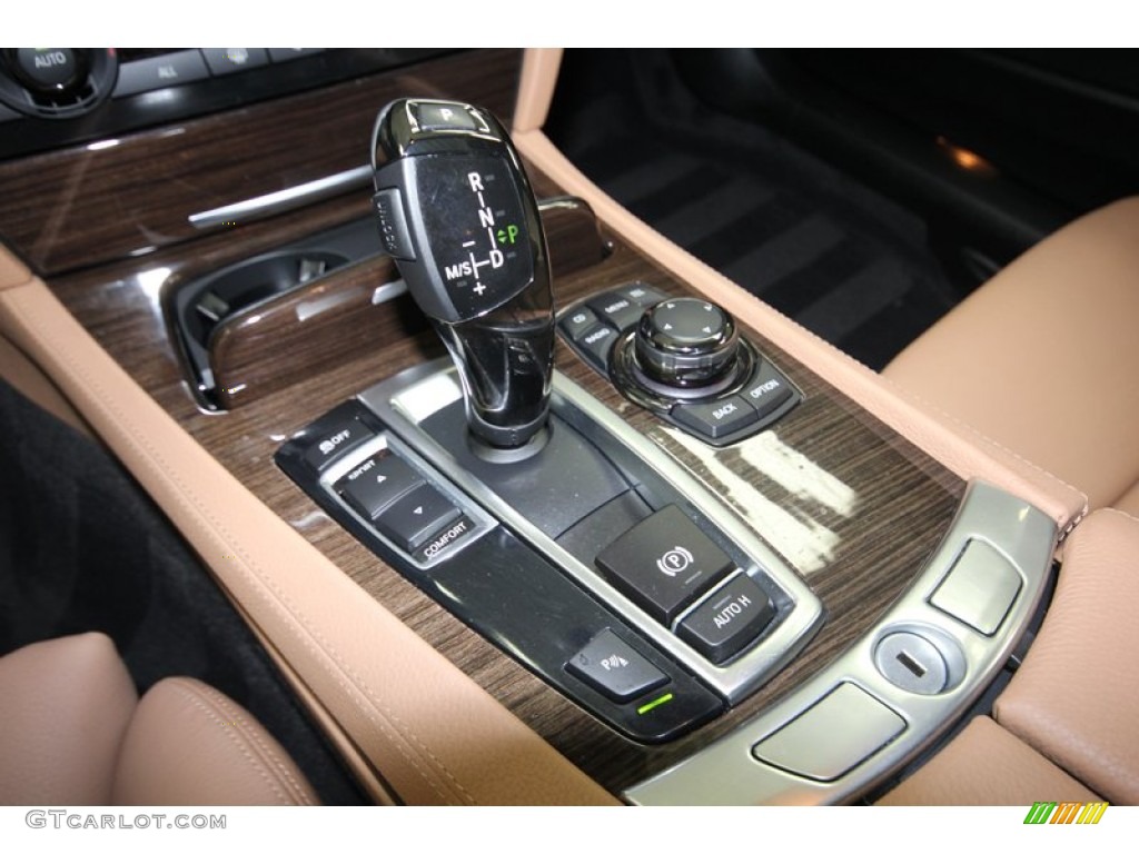 2011 7 Series 740Li Sedan - Dark Graphite Metallic / Light Saddle photo #24