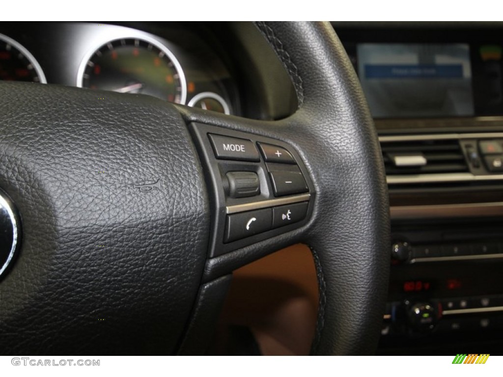 2011 7 Series 740Li Sedan - Dark Graphite Metallic / Light Saddle photo #28