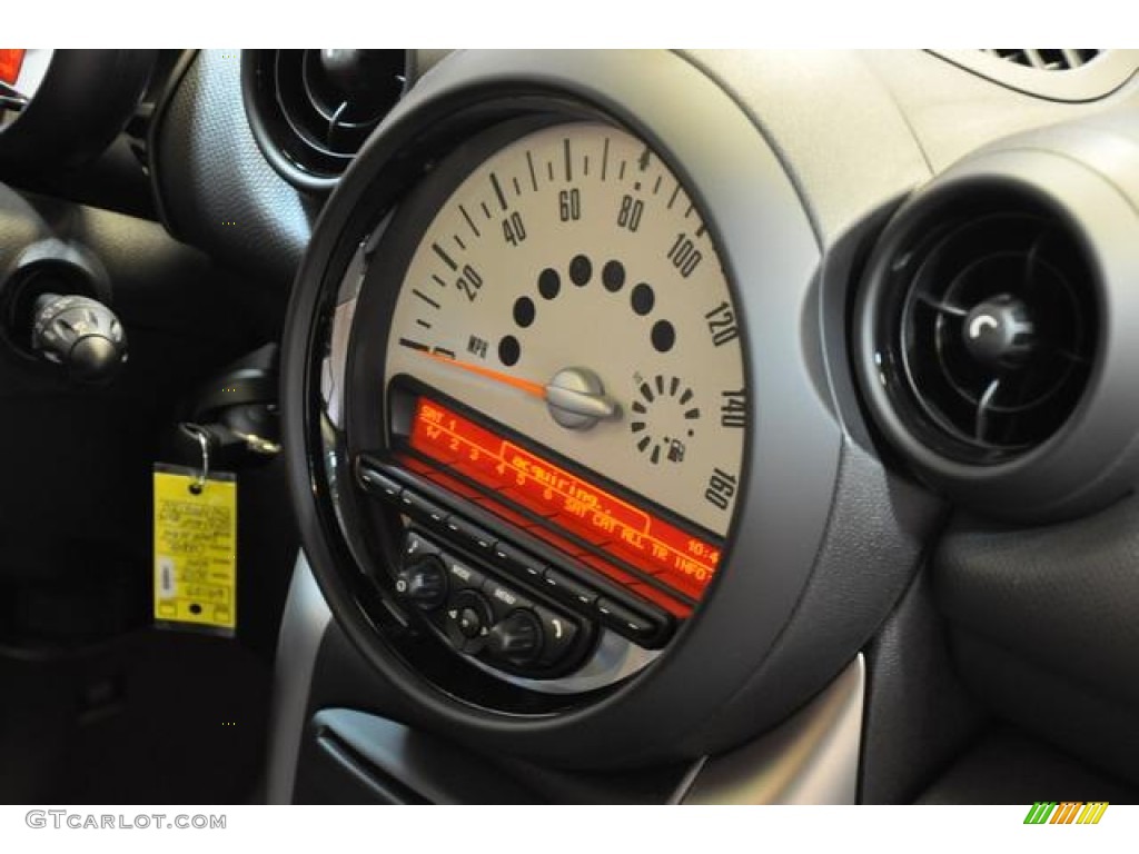 2013 Cooper Paceman - Starlight Blue Metallic / Carbon Black photo #10