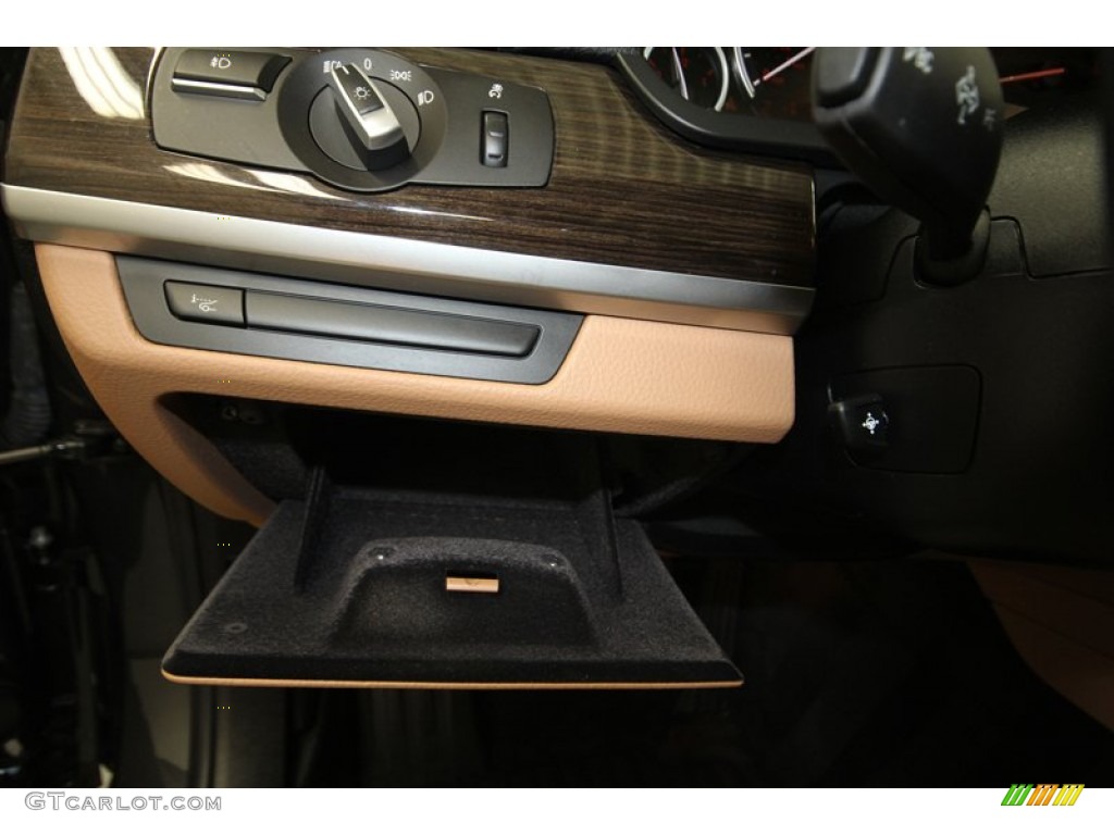 2011 7 Series 740Li Sedan - Dark Graphite Metallic / Light Saddle photo #30