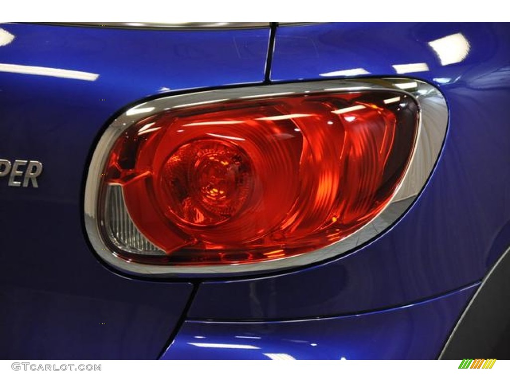 2013 Cooper Paceman - Starlight Blue Metallic / Carbon Black photo #14