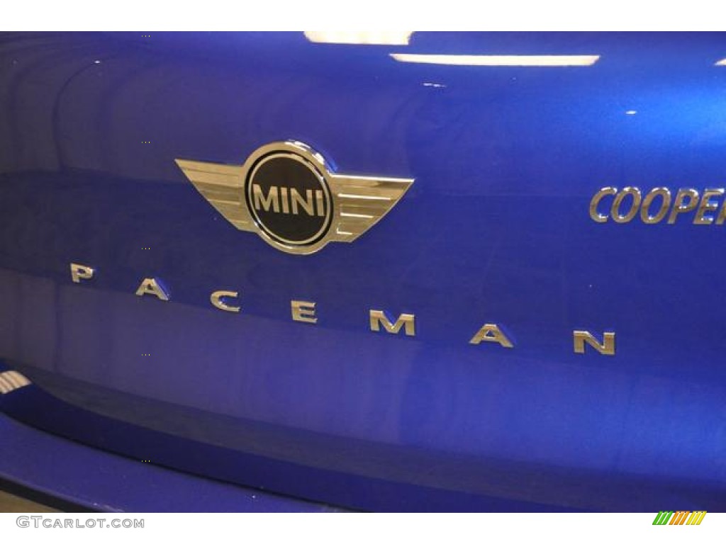 2013 Cooper Paceman - Starlight Blue Metallic / Carbon Black photo #16