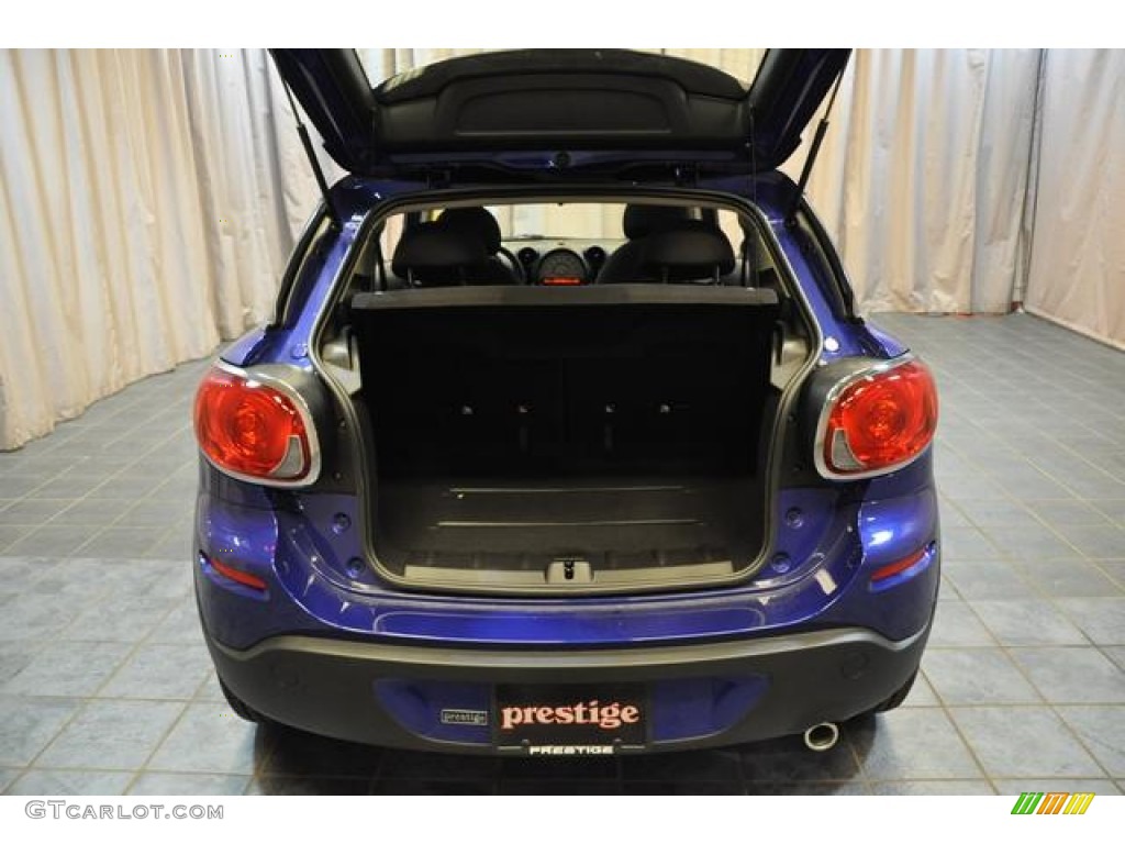 2013 Cooper Paceman - Starlight Blue Metallic / Carbon Black photo #18