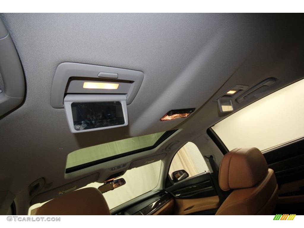 2011 7 Series 740Li Sedan - Dark Graphite Metallic / Light Saddle photo #36