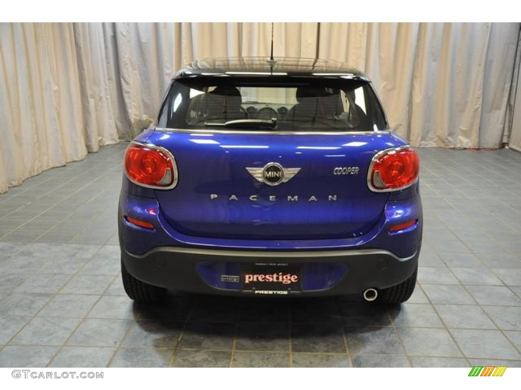 2013 Cooper Paceman - Starlight Blue Metallic / Carbon Black photo #19