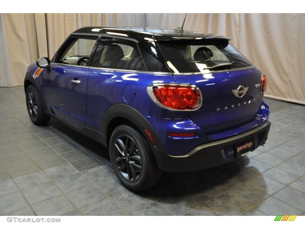 2013 Cooper Paceman - Starlight Blue Metallic / Carbon Black photo #20