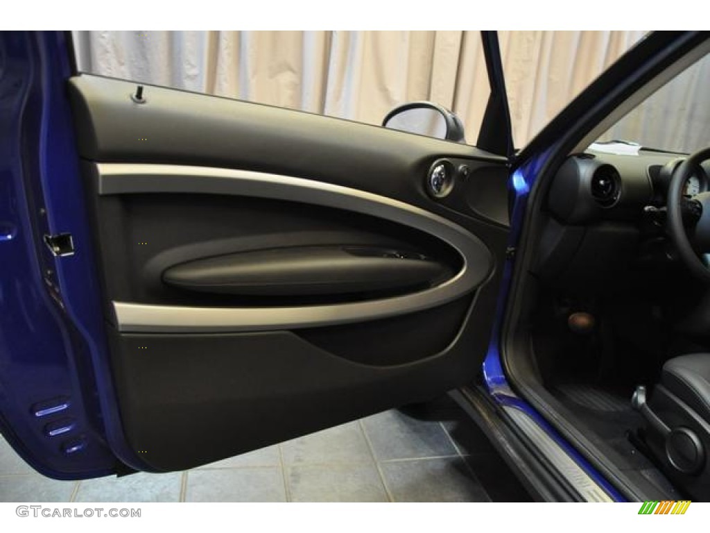2013 Cooper Paceman - Starlight Blue Metallic / Carbon Black photo #23