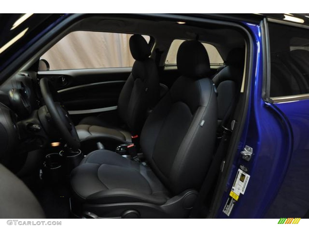 2013 Cooper Paceman - Starlight Blue Metallic / Carbon Black photo #24