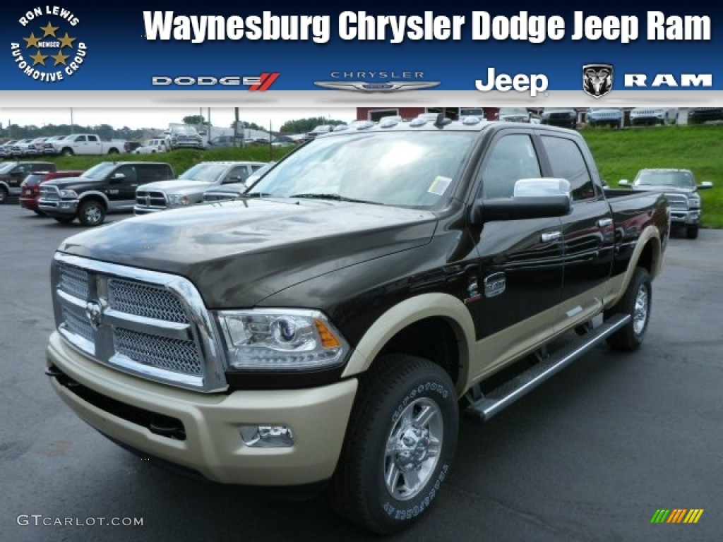 2013 Black Gold Pearl Ram 2500 Laramie Longhorn Crew Cab 4x4