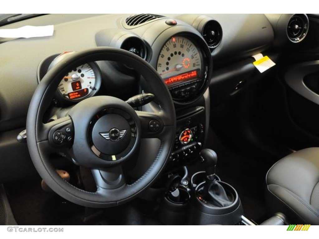 2013 Cooper Paceman - Starlight Blue Metallic / Carbon Black photo #30