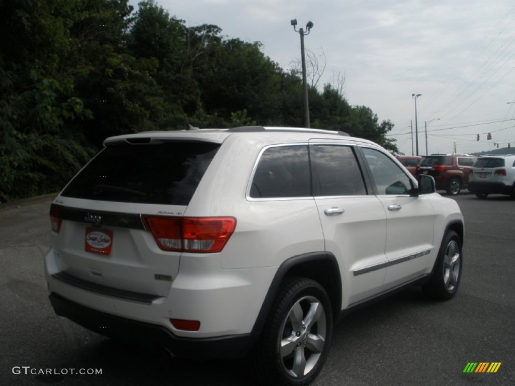 2011 Grand Cherokee Limited - Stone White / Black/Light Frost Beige photo #10