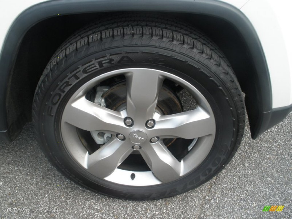 2011 Grand Cherokee Limited - Stone White / Black/Light Frost Beige photo #16