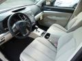 Ivory 2014 Subaru Outback 2.5i Premium Interior Color