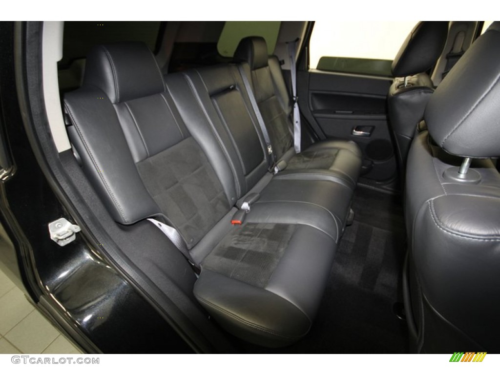 2008 Jeep Grand Cherokee SRT8 4x4 Rear Seat Photo #84083666